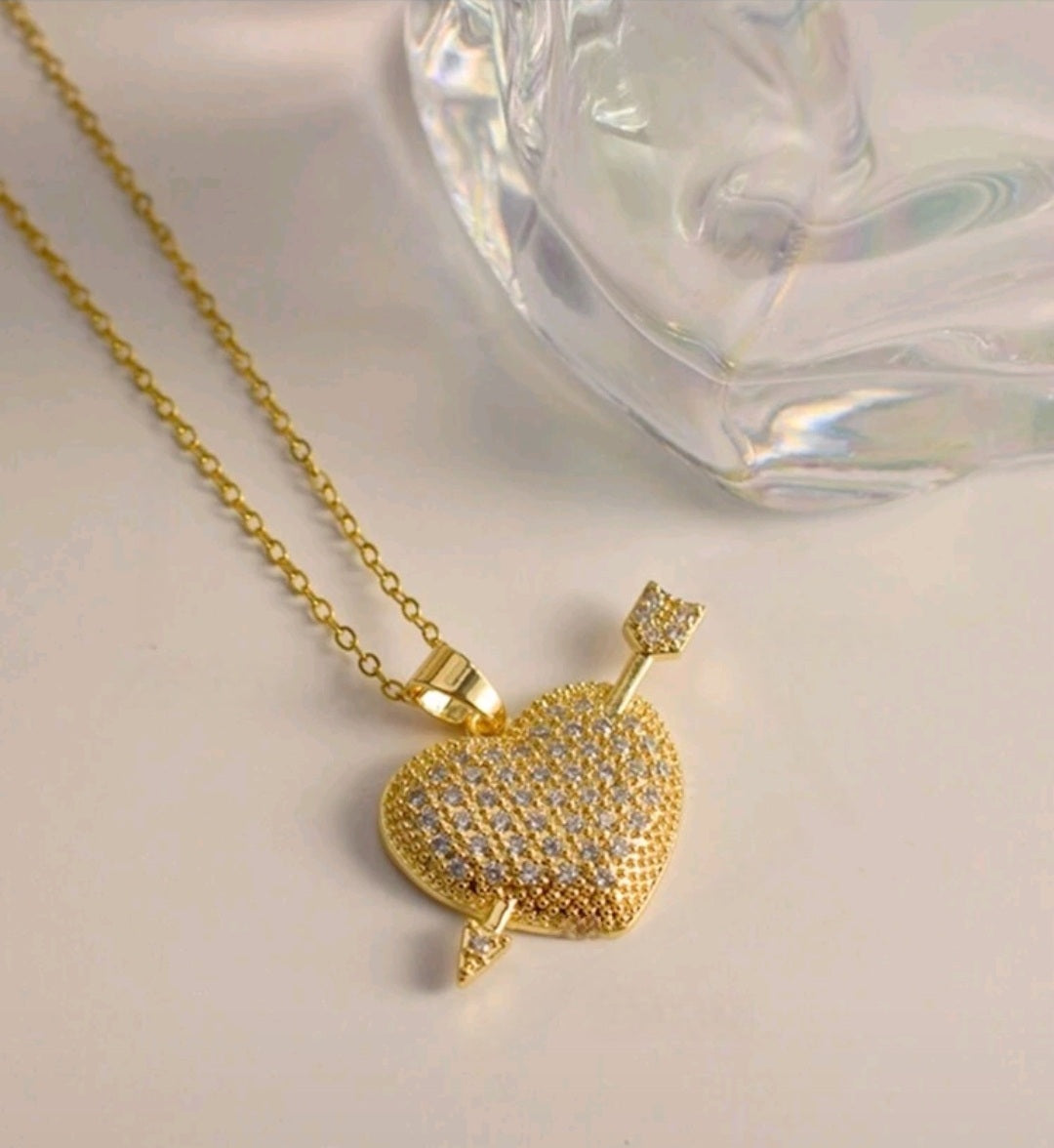 Cupid Heart Necklace