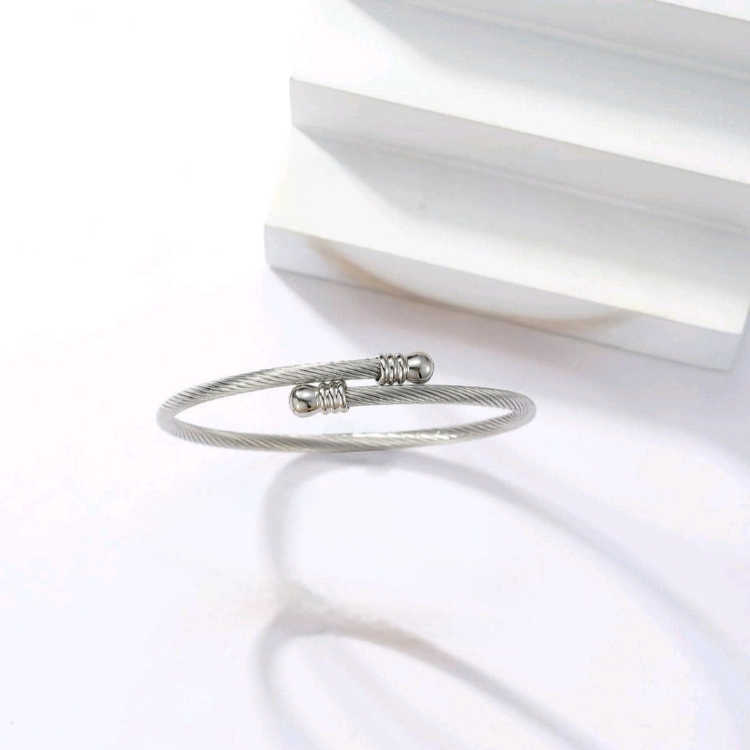 Simple Silver Bracelet