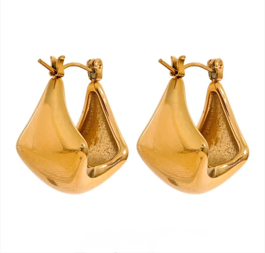 Half Empty Hoop Mini Earring