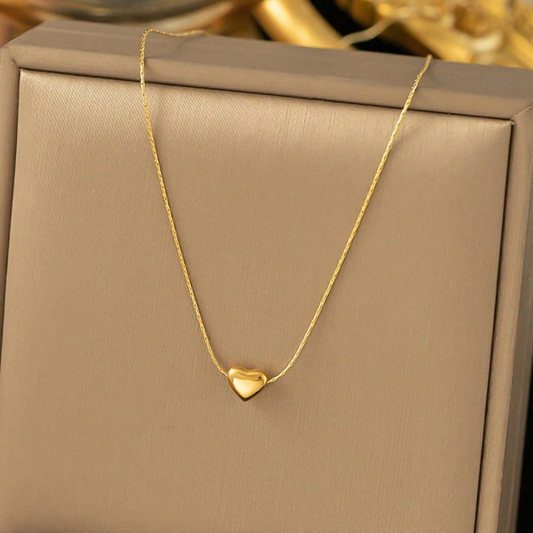 Simple Hollow Heart Necklace