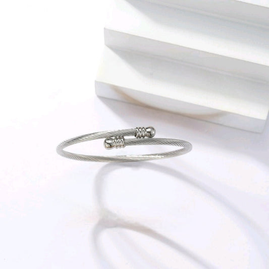Simple Silver Bracelet