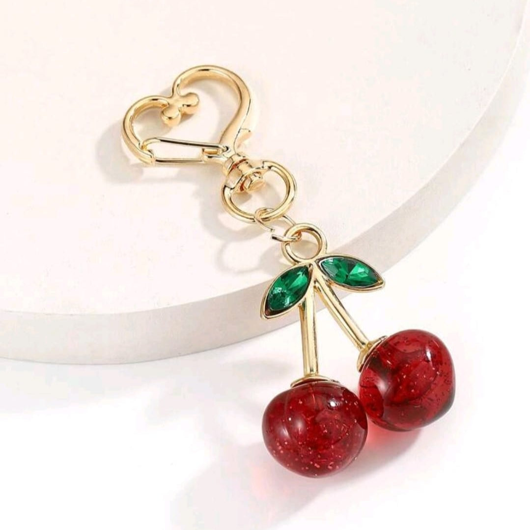 Cherry Keychain