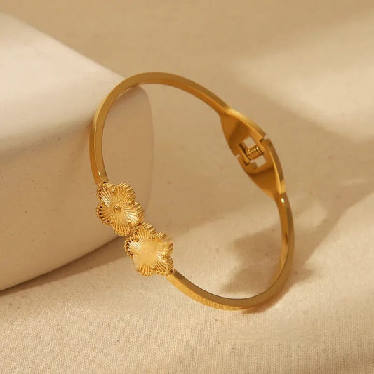 Double Flower Bracelet